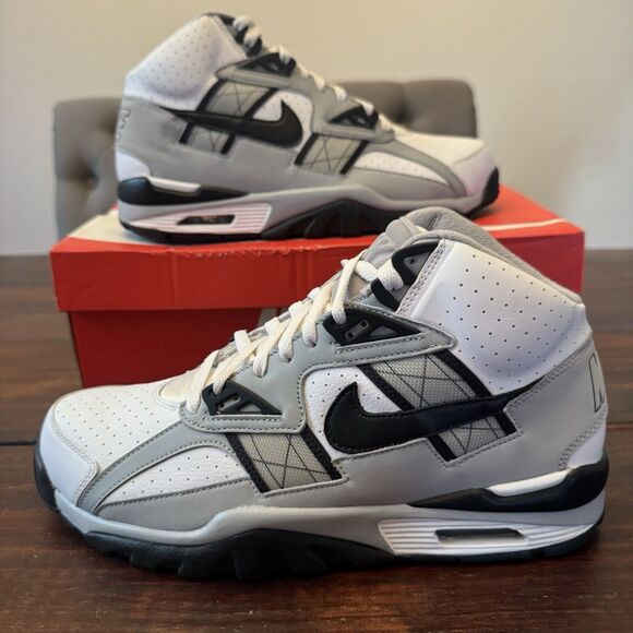 Nike Air Trainer SC High Raiders Helmet Bo Jackson Shoes